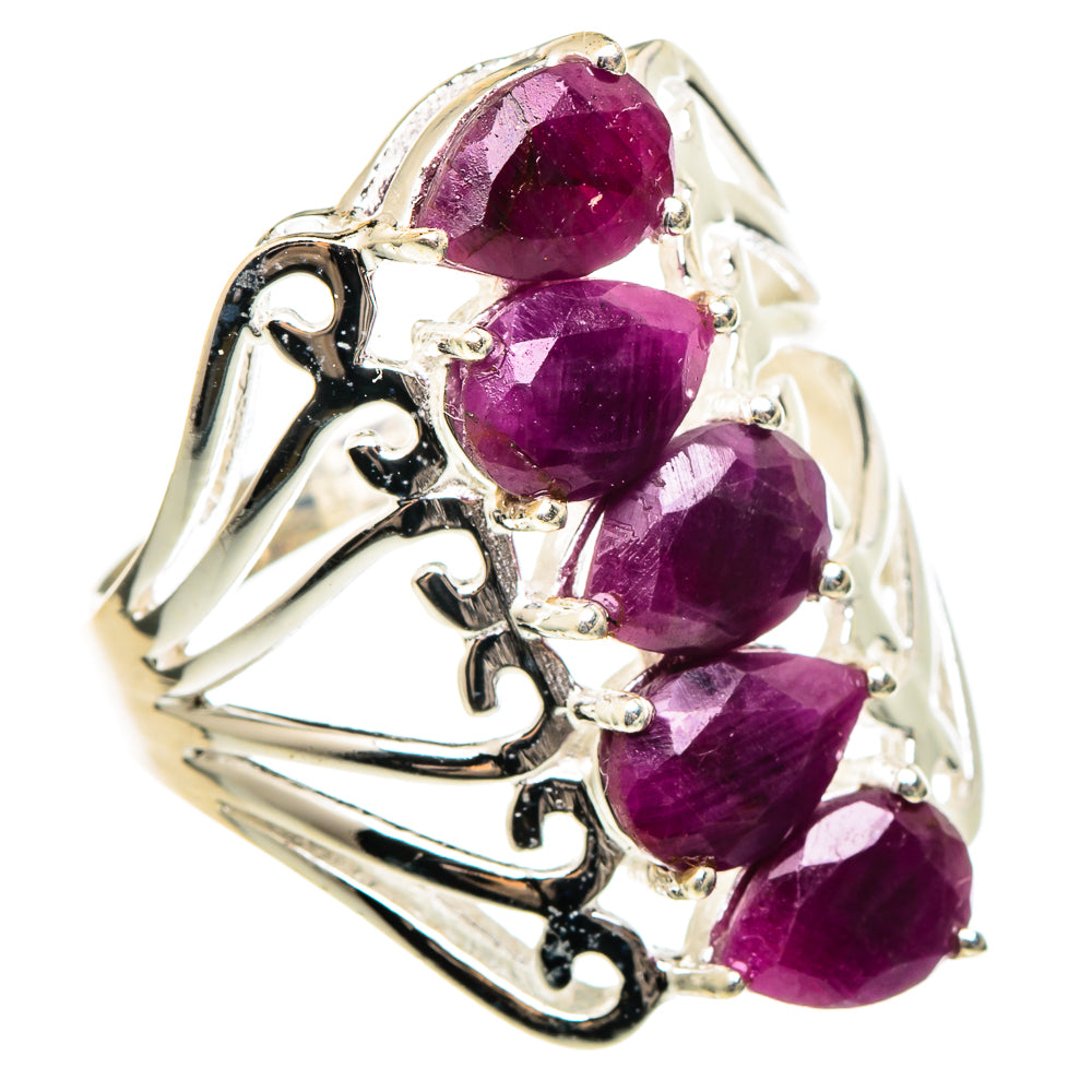 Ruby Rings handcrafted by Anasilvercos - RING97232