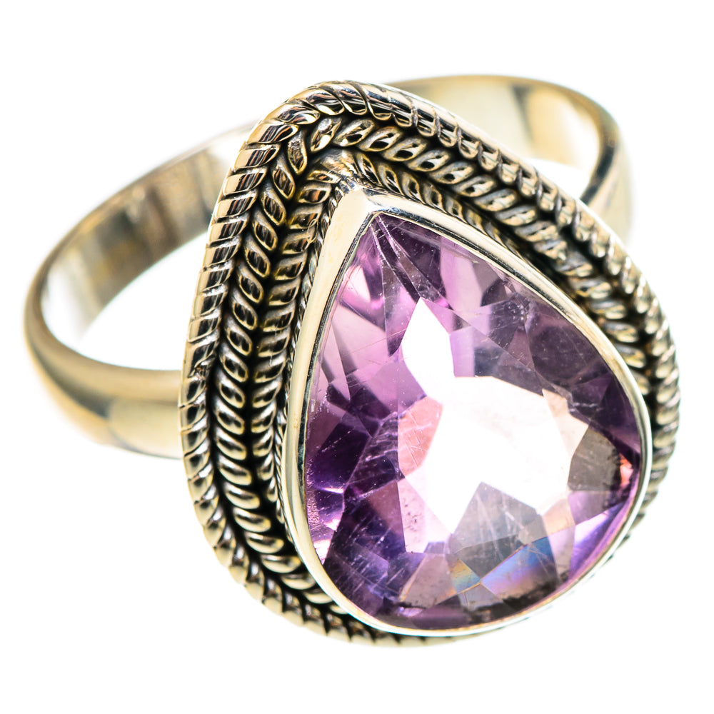 Amethyst Rings handcrafted by Anasilvercos - RING97239