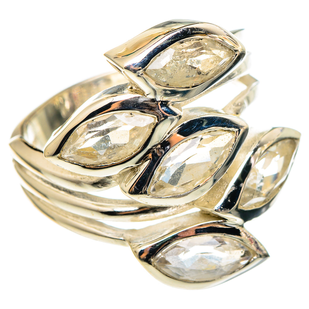 White Quartz Rings handcrafted by Anasilvercos - RING97242