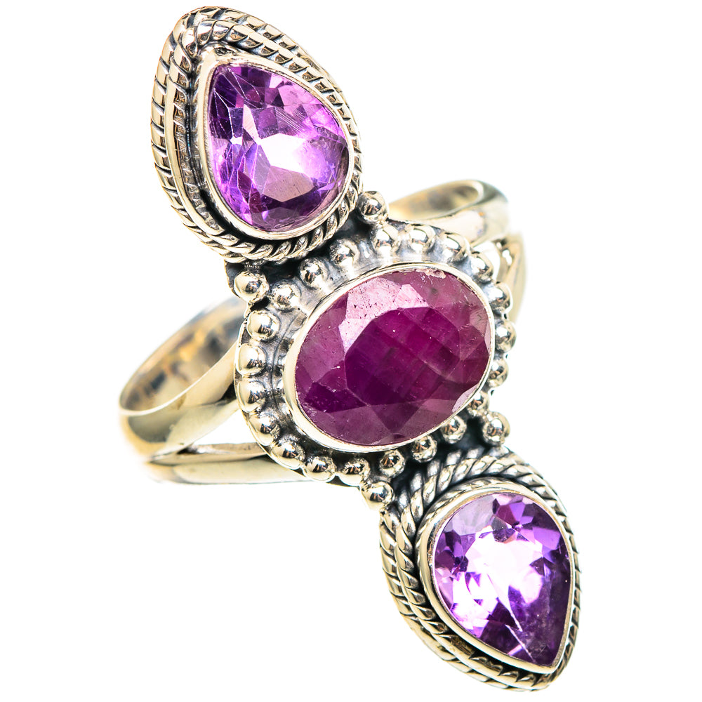 Ruby Rings handcrafted by Anasilvercos - RING97245