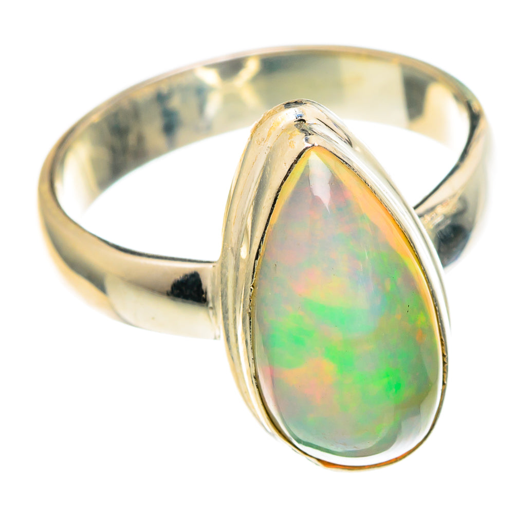 Ethiopian Opal Rings handcrafted by Anasilvercos - RING97247