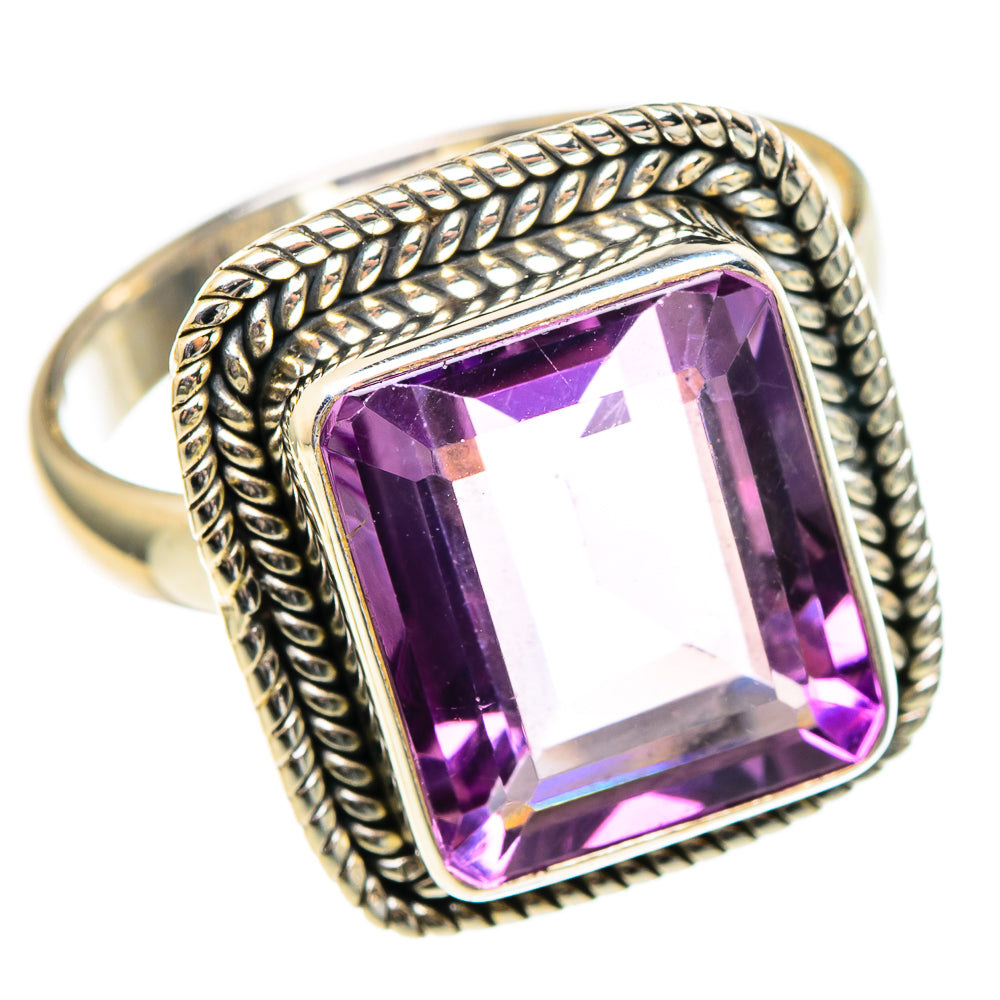 Amethyst Rings handcrafted by Anasilvercos - RING97266