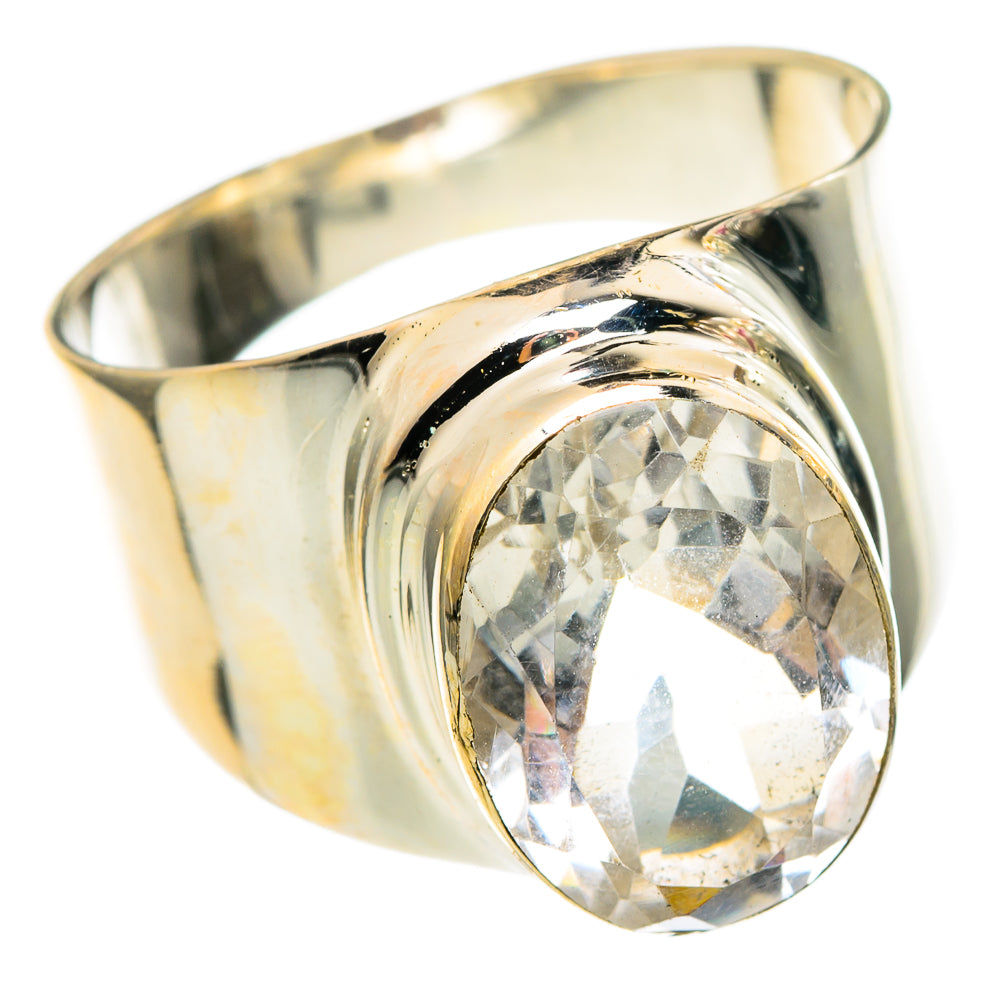 White Quartz Rings handcrafted by Anasilvercos - RING97271
