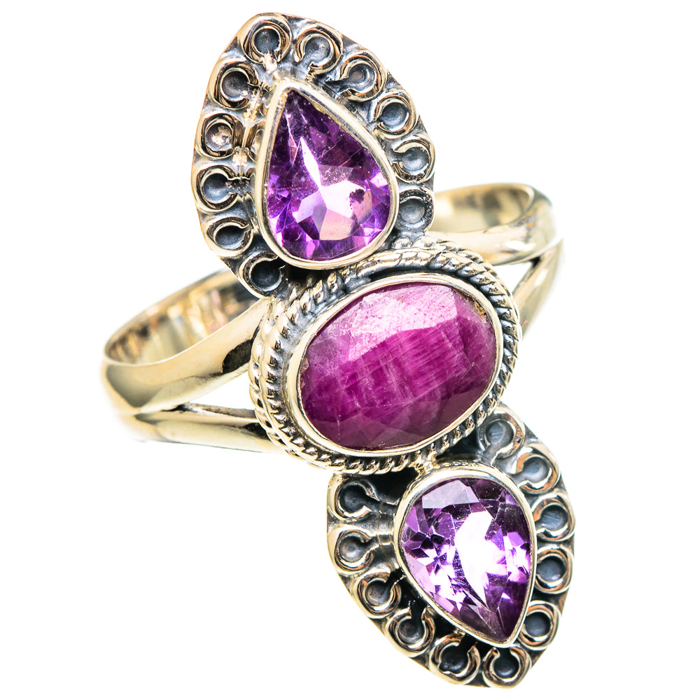 Ruby Rings handcrafted by Anasilvercos - RING97274