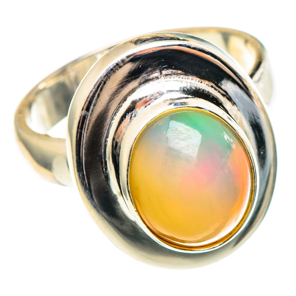 Ethiopian Opal Rings handcrafted by Anasilvercos - RING97275