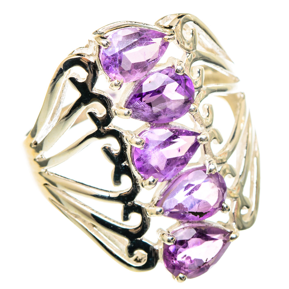 Amethyst Rings handcrafted by Anasilvercos - RING97297