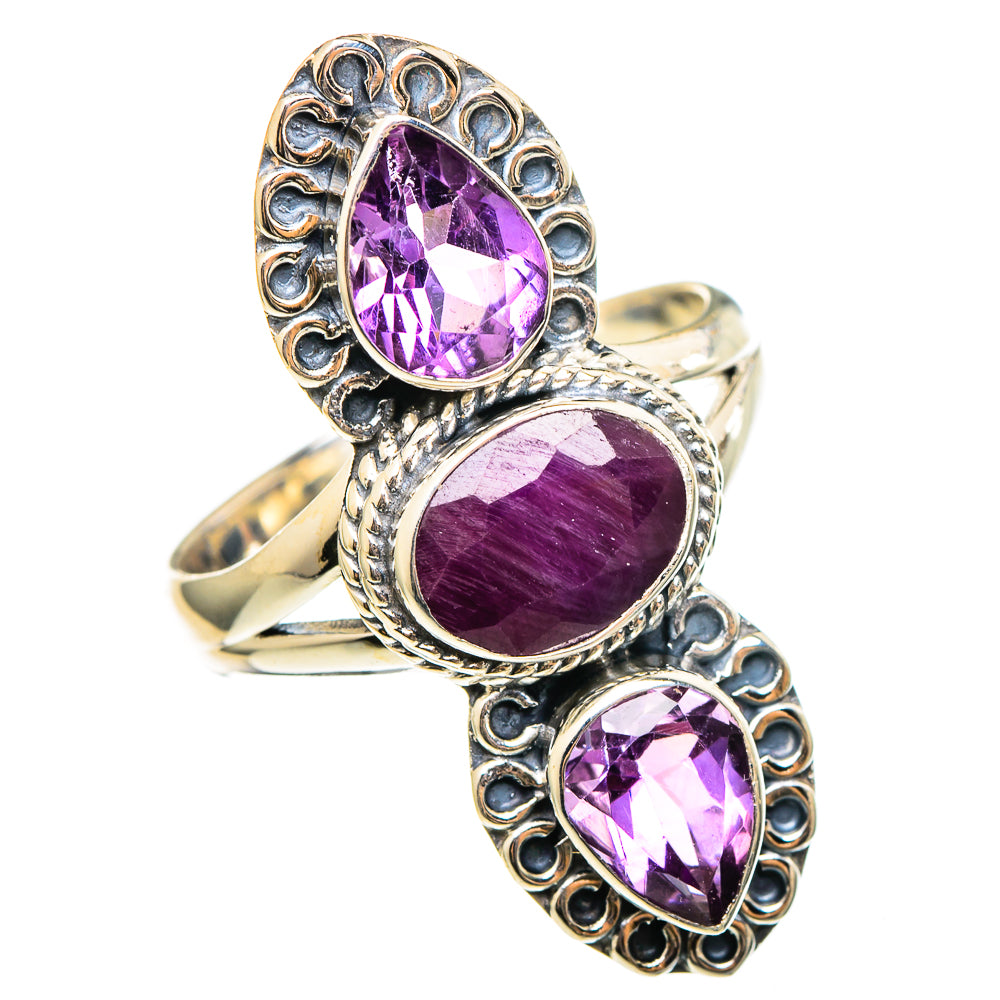 Ruby Rings handcrafted by Anasilvercos - RING97305