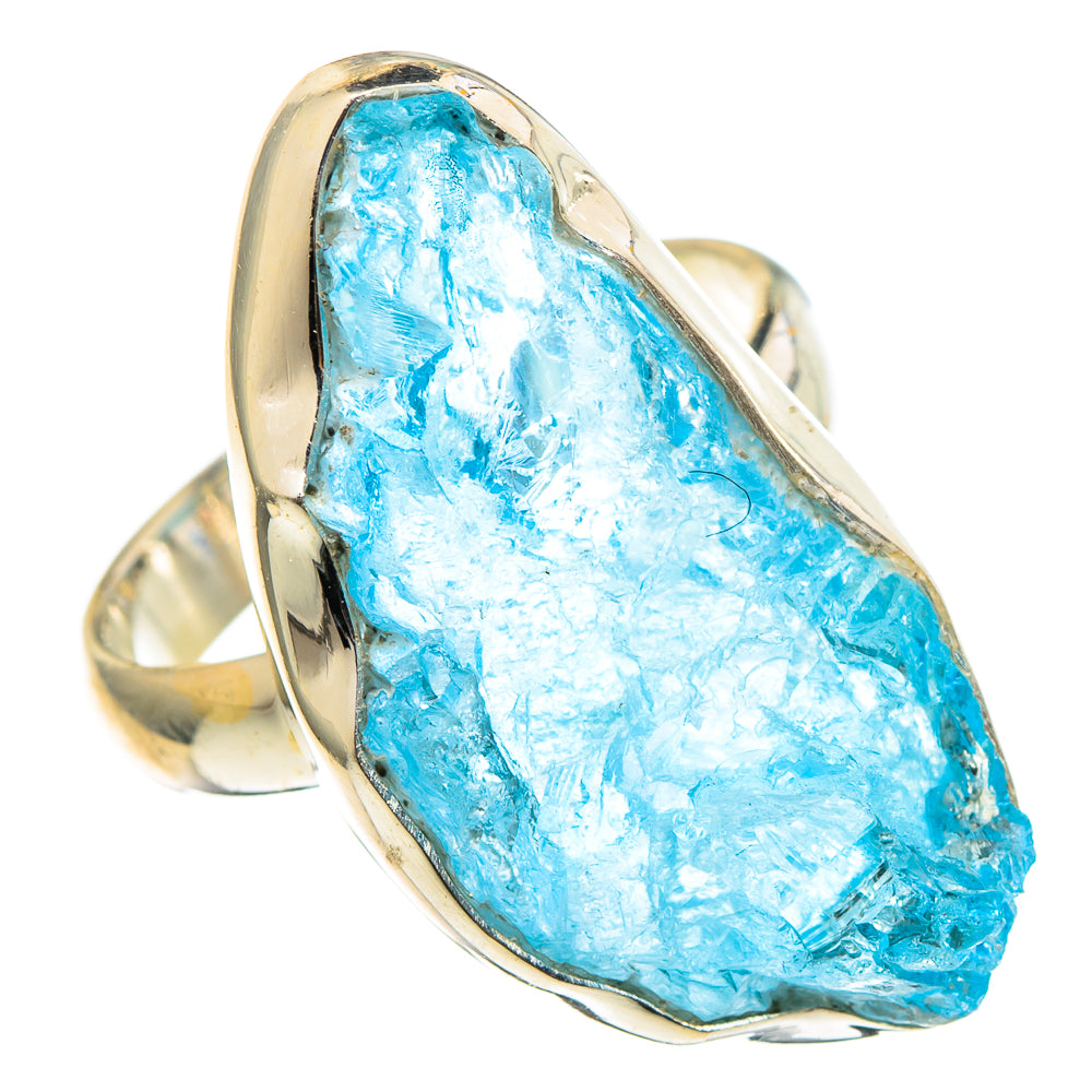 Aquamarine Rings handcrafted by Anasilvercos - RING97311