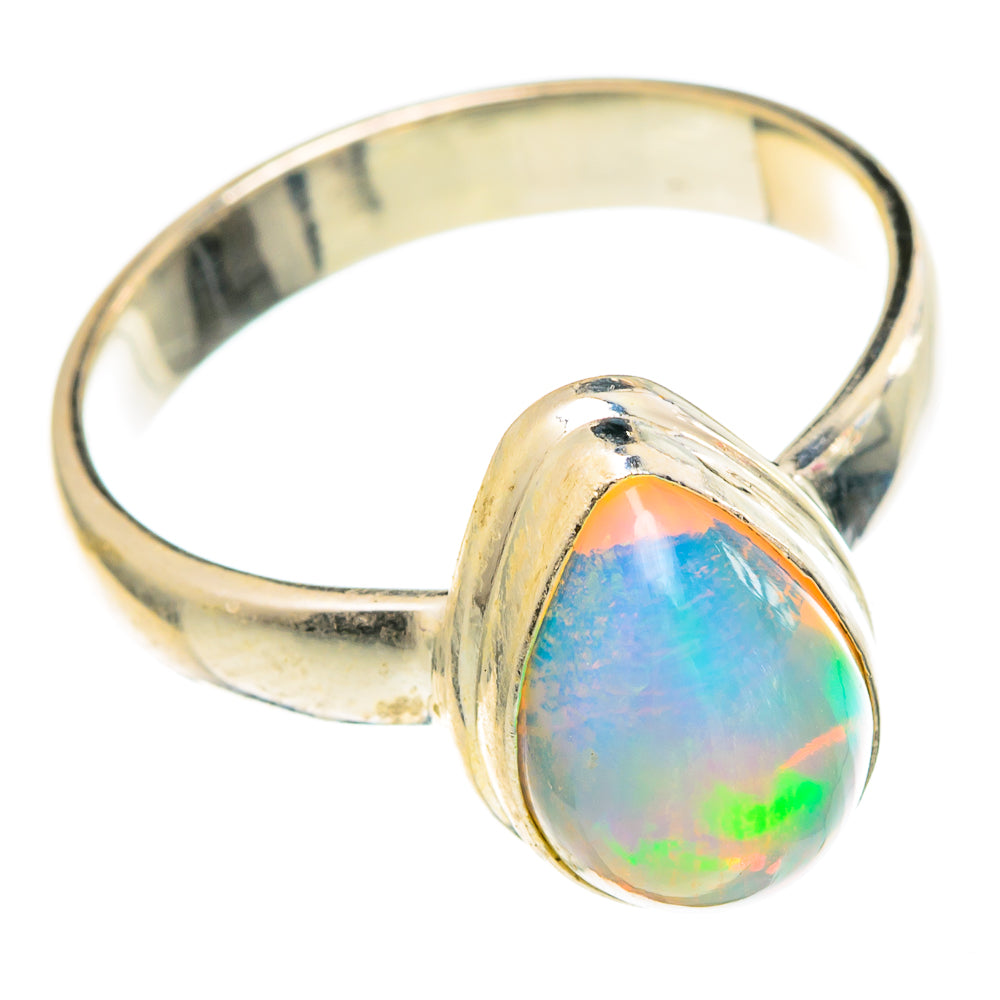 Ethiopian Opal Rings handcrafted by Anasilvercos - RING97336