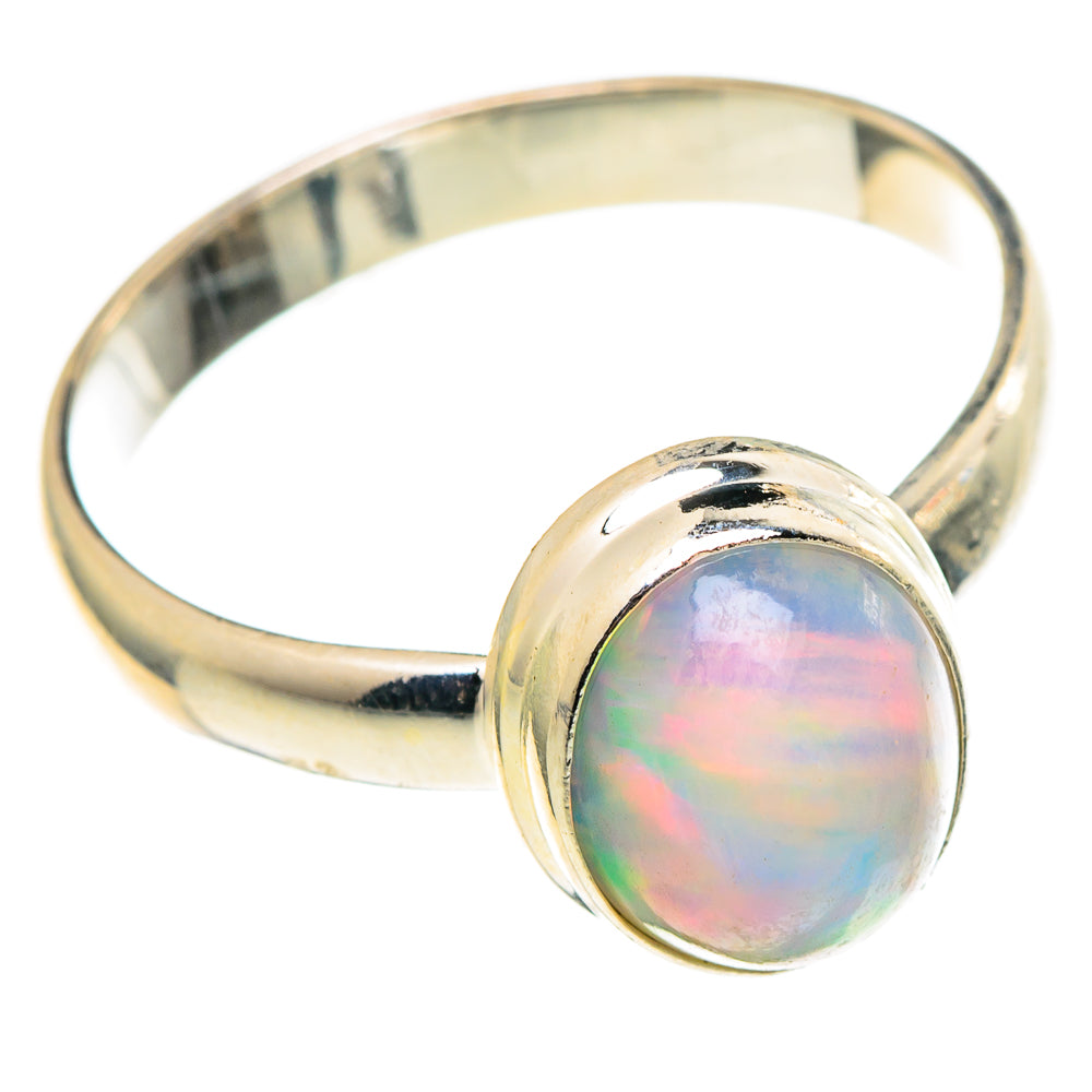 Ethiopian Opal Rings handcrafted by Anasilvercos - RING97367