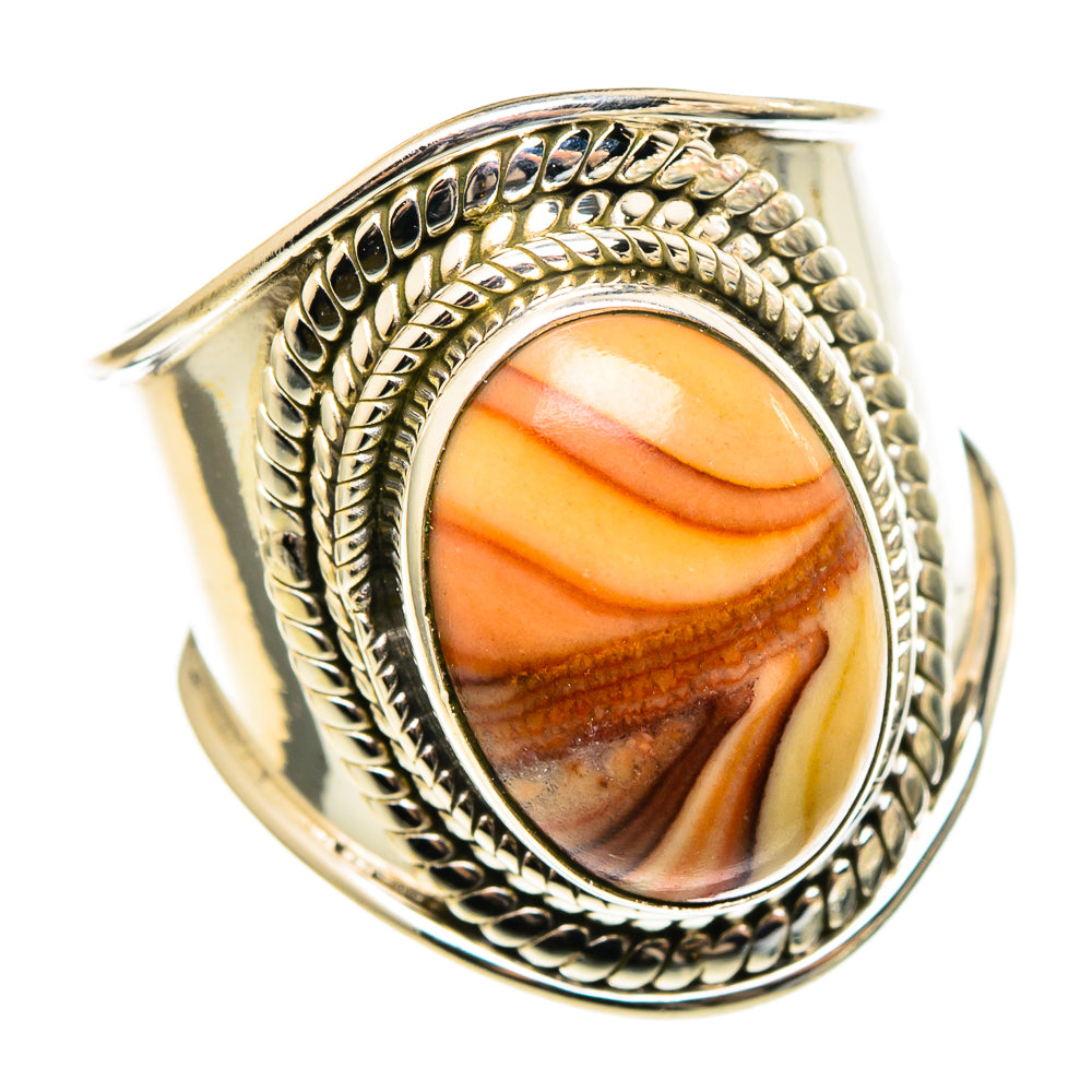 Mookaite Rings handcrafted by Anasilvercos - RING97265