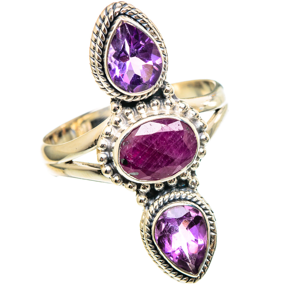 Ruby Rings handcrafted by Anasilvercos - RING97282
