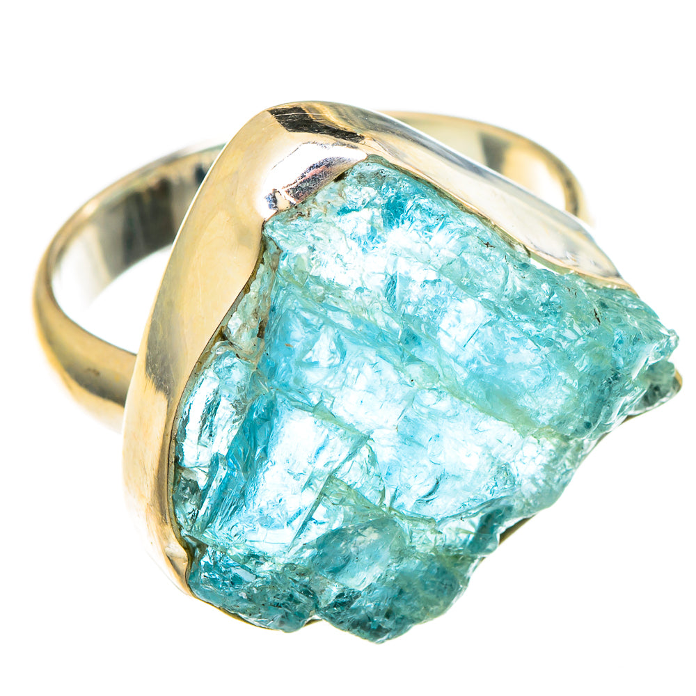 Aquamarine Rings handcrafted by Anasilvercos - RING97287