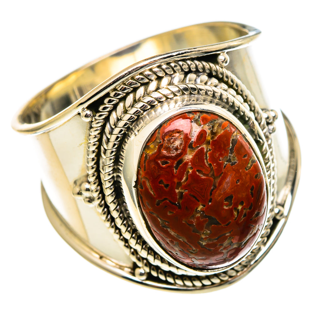 Dinosaur Bone Rings handcrafted by Anasilvercos - RING97321