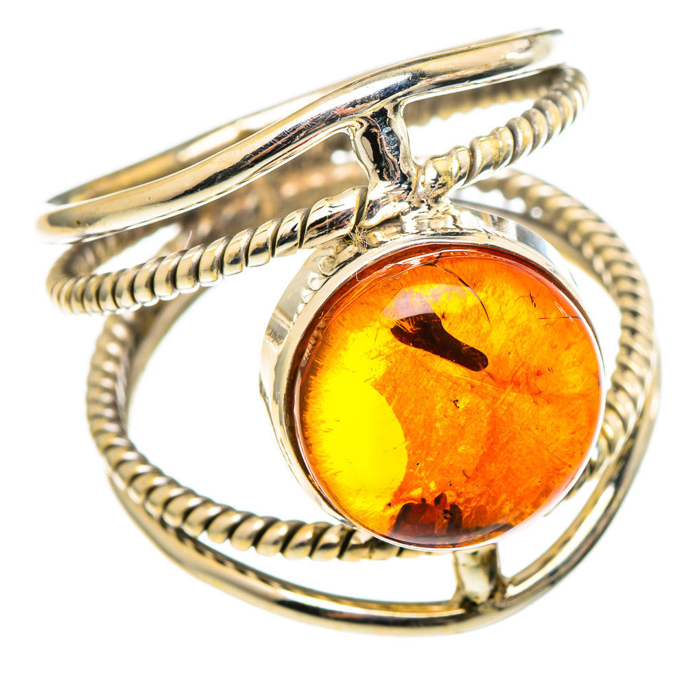 Baltic Amber Rings handcrafted by Anasilvercos - RING97322