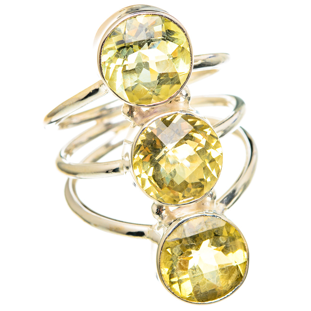 Citrine Rings handcrafted by Anasilvercos - RING97325