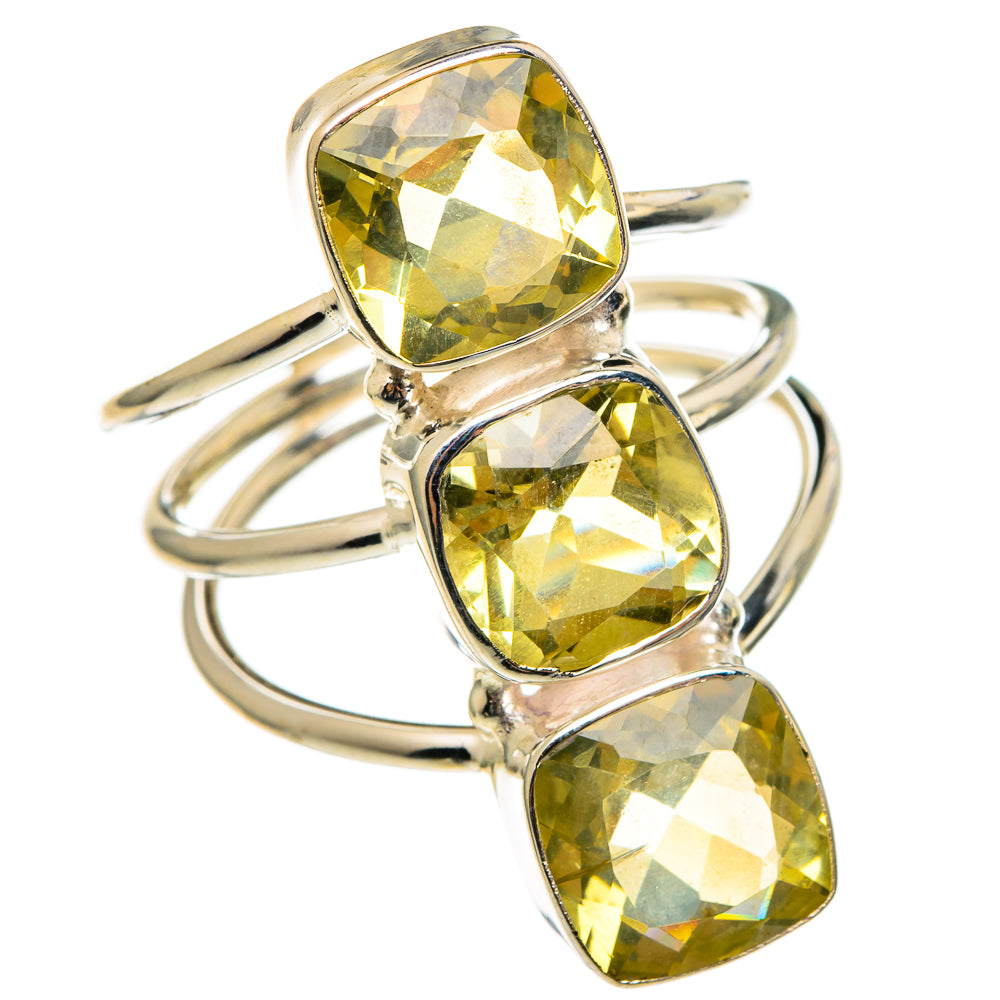 Citrine Rings handcrafted by Anasilvercos - RING97326