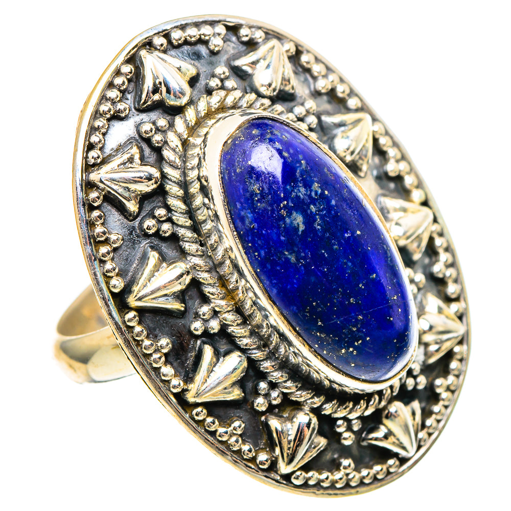 Lapis Lazuli Rings handcrafted by Anasilvercos - RING97333