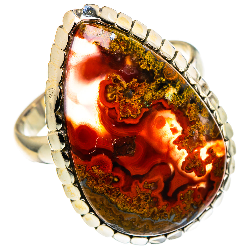Moroccan Agate Rings handcrafted by Anasilvercos - RING97345
