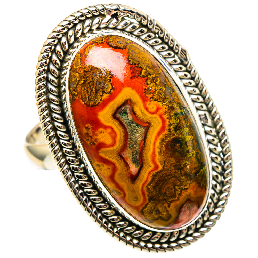 Moroccan Agate Rings handcrafted by Anasilvercos - RING97347