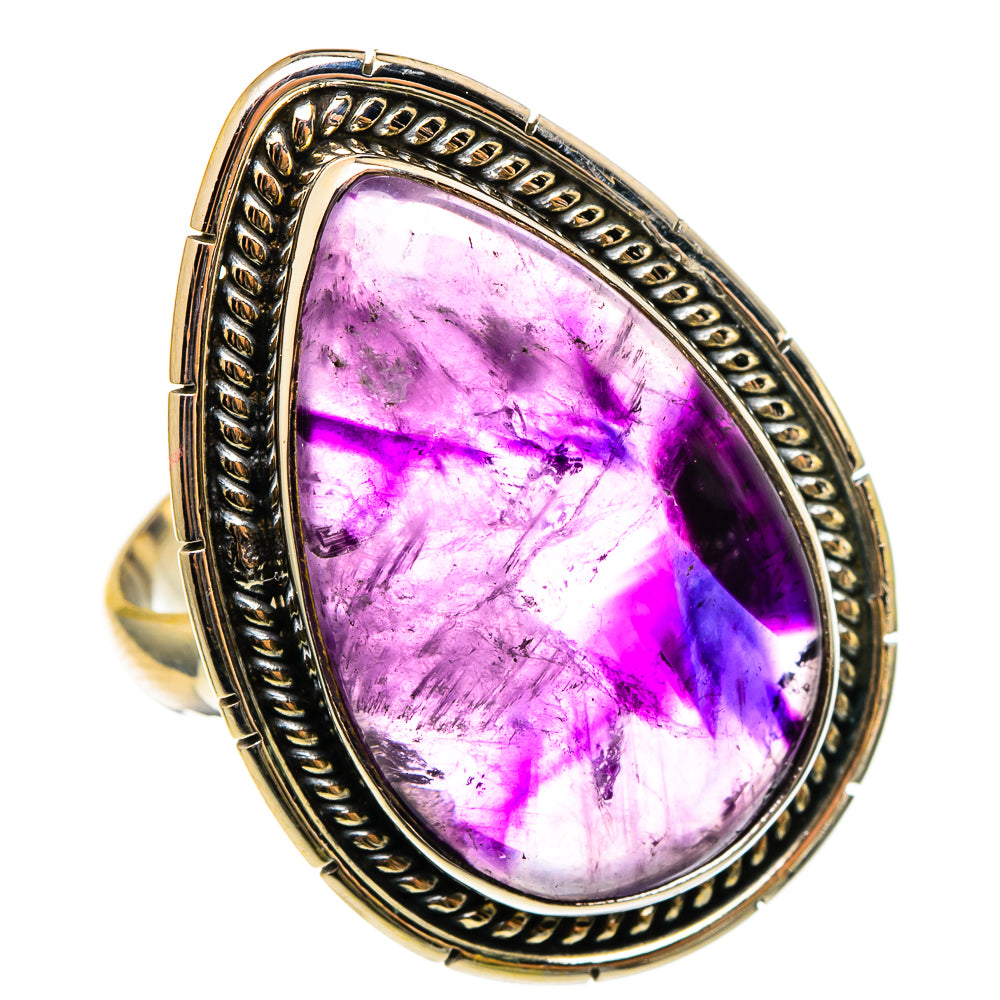 Star Amethyst Rings handcrafted by Anasilvercos - RING97354