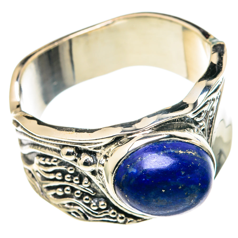 Lapis Lazuli Rings handcrafted by Anasilvercos - RING97369 - Photo 2
