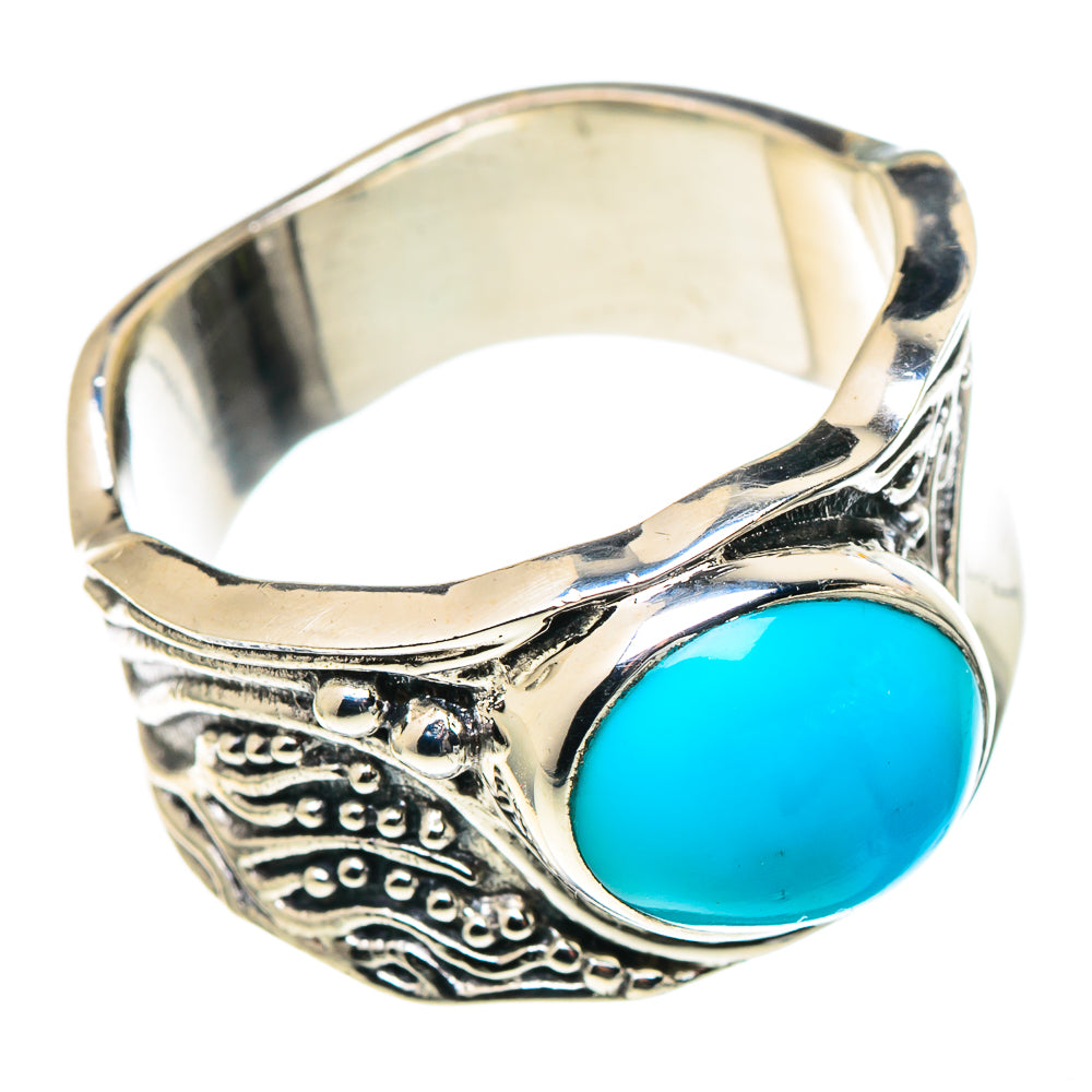 Larimar Rings handcrafted by Anasilvercos - RING97375