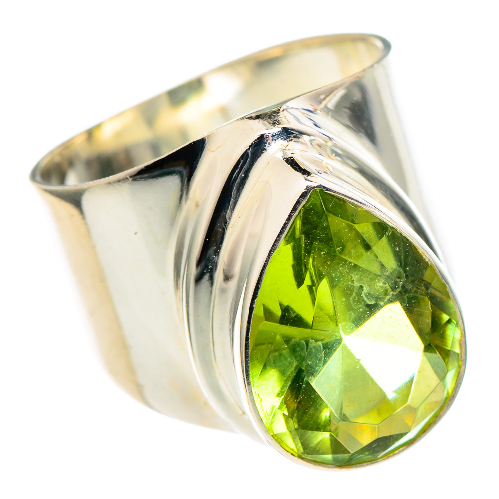 Peridot Rings handcrafted by Anasilvercos - RING97380