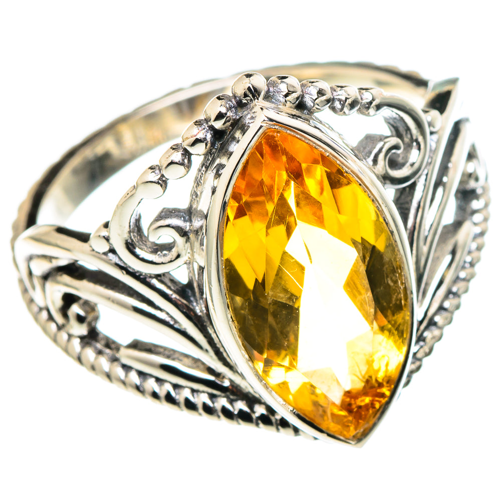 Citrine Rings handcrafted by Anasilvercos - RING97383