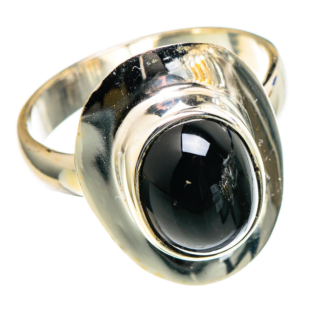 Black Onyx Rings handcrafted by Anasilvercos - RING97394