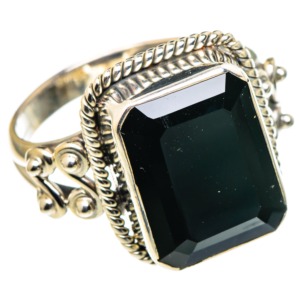 Black Onyx Rings handcrafted by Anasilvercos - RING97395