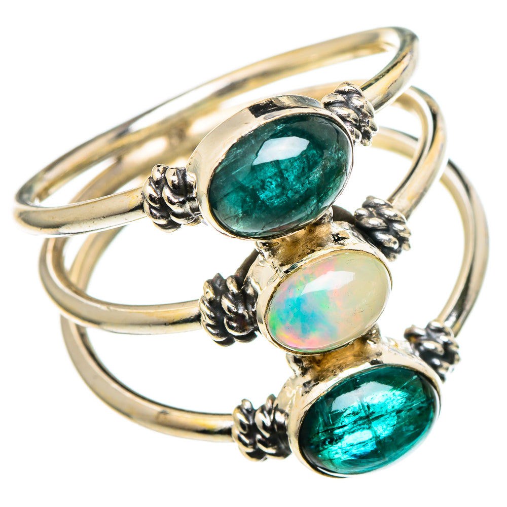 Ethiopian Opal Rings handcrafted by Anasilvercos - RING97399