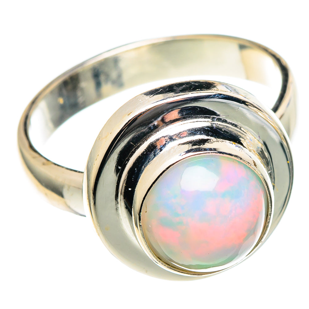 Ethiopian Opal Rings handcrafted by Anasilvercos - RING97400