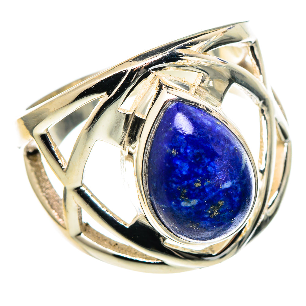 Lapis Lazuli Rings handcrafted by Anasilvercos - RING97403