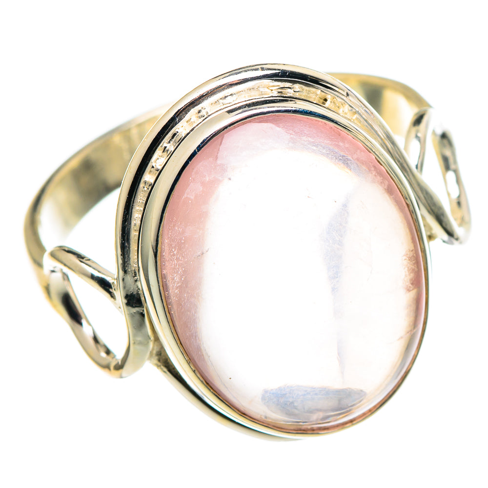 Rose Quartz Rings handcrafted by Anasilvercos - RING97421