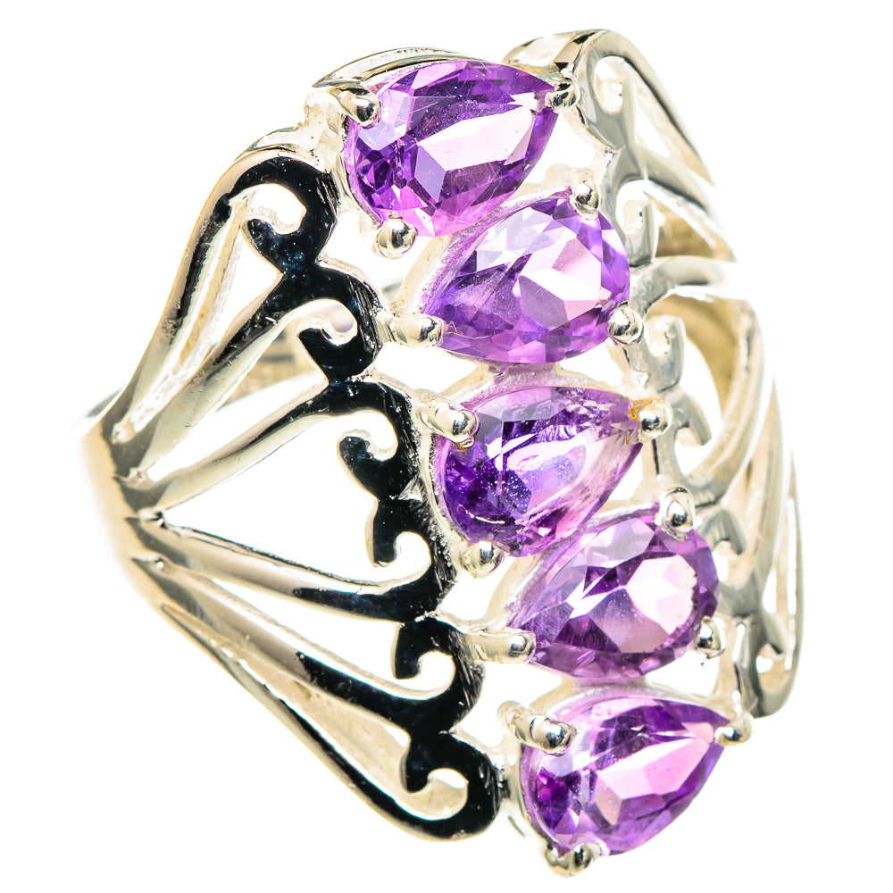 Amethyst Rings handcrafted by Anasilvercos - RING97425