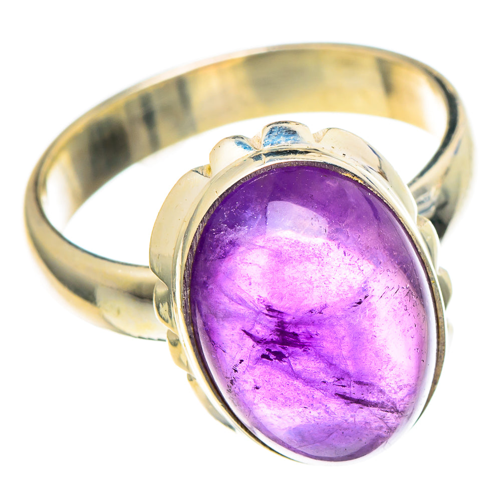Amethyst Rings handcrafted by Anasilvercos - RING97429 - Photo 2