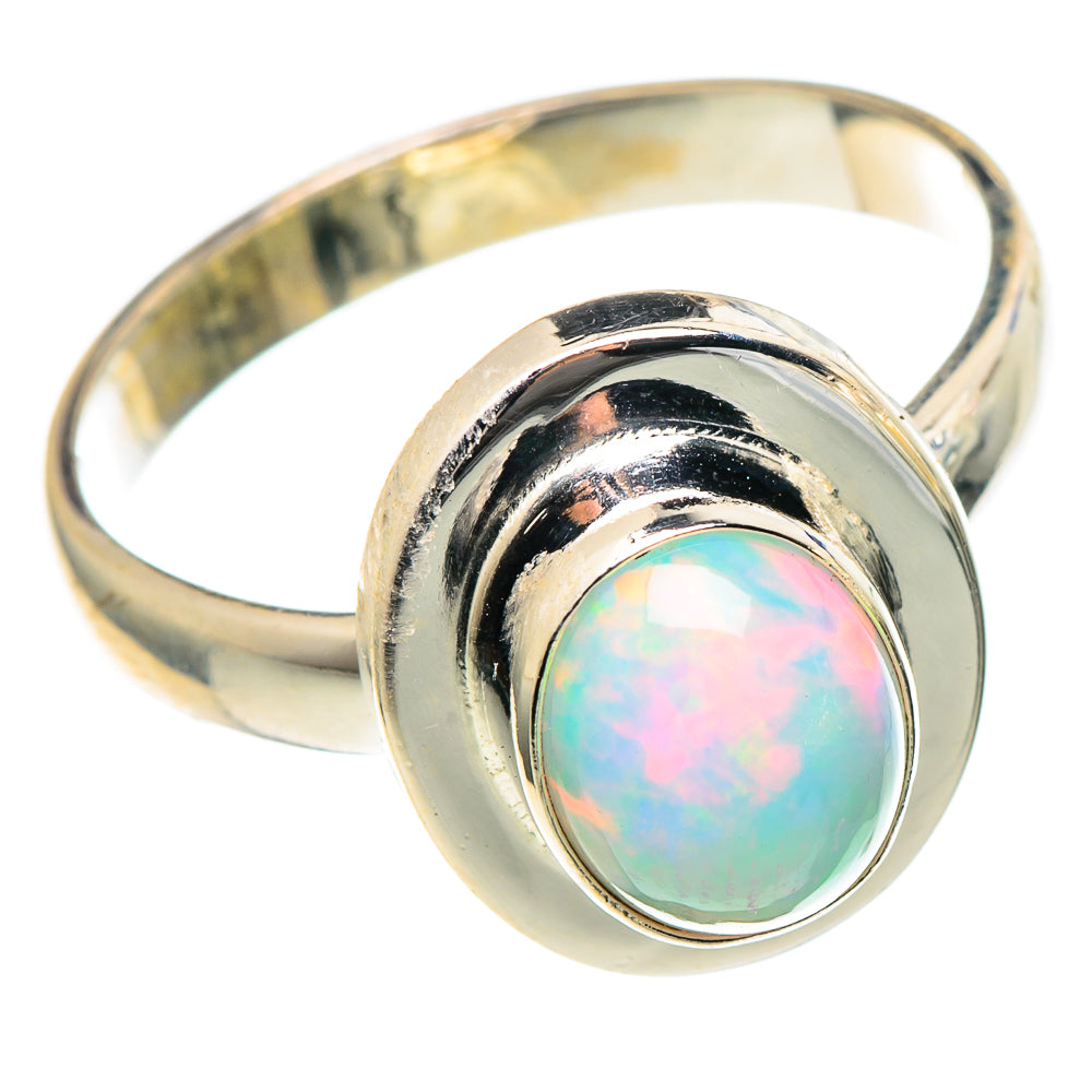 Ethiopian Opal Rings handcrafted by Anasilvercos - RING97436 - Photo 2