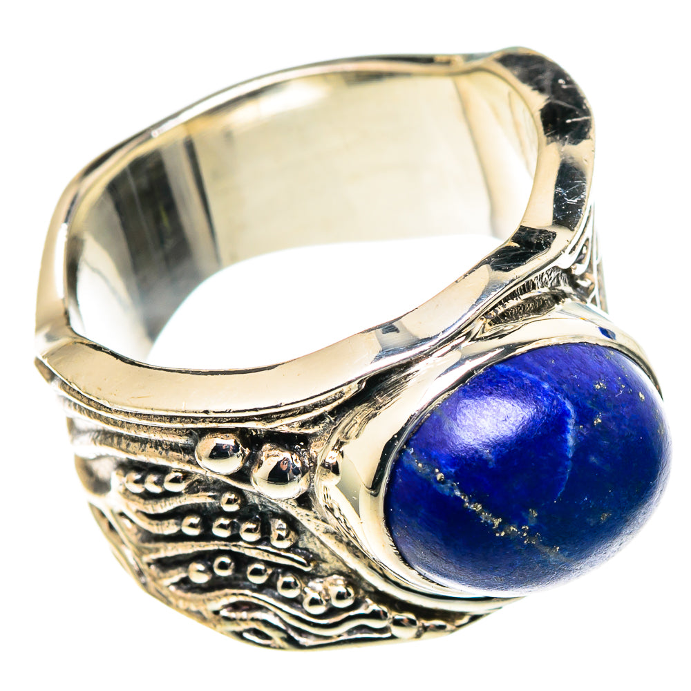 Lapis Lazuli Rings handcrafted by Anasilvercos - RING97440 - Photo 2