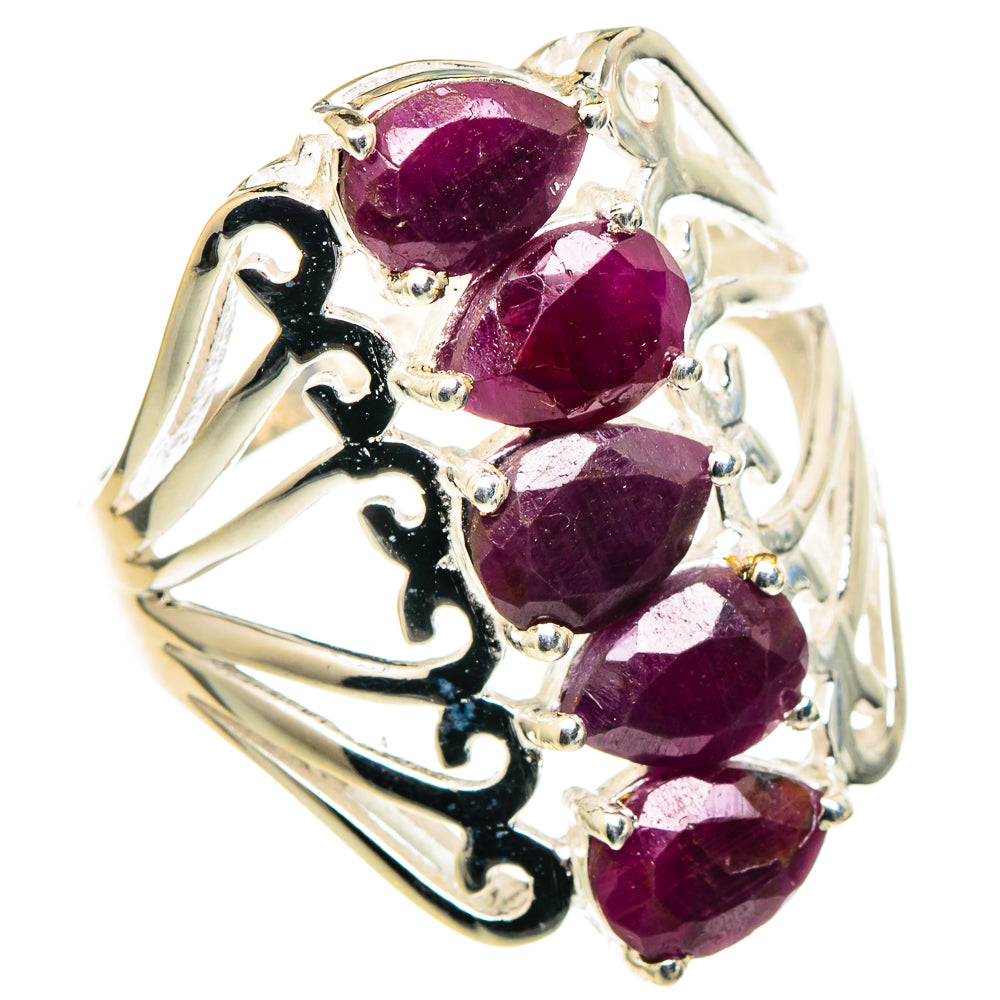 Ruby Rings handcrafted by Anasilvercos - RING97454