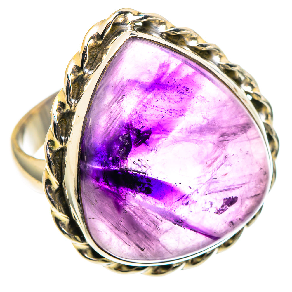 Star Amethyst Rings handcrafted by Anasilvercos - RING97460