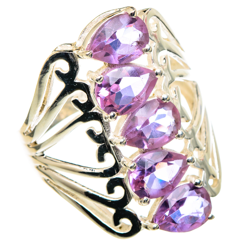 Amethyst Rings handcrafted by Anasilvercos - RING97461