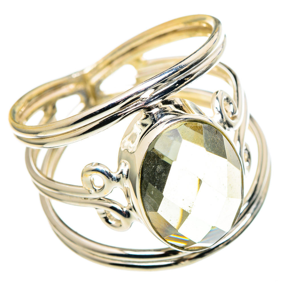 Green Amethyst Rings handcrafted by Anasilvercos - RING97481