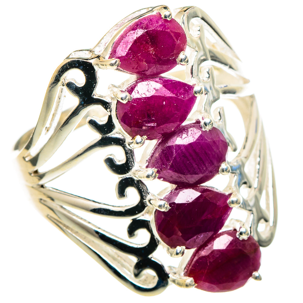 Ruby Rings handcrafted by Anasilvercos - RING97487