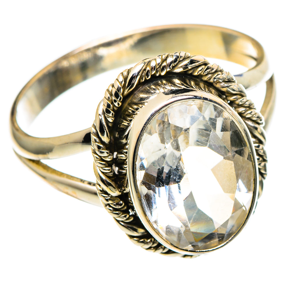 White Quartz Rings handcrafted by Anasilvercos - RING97497