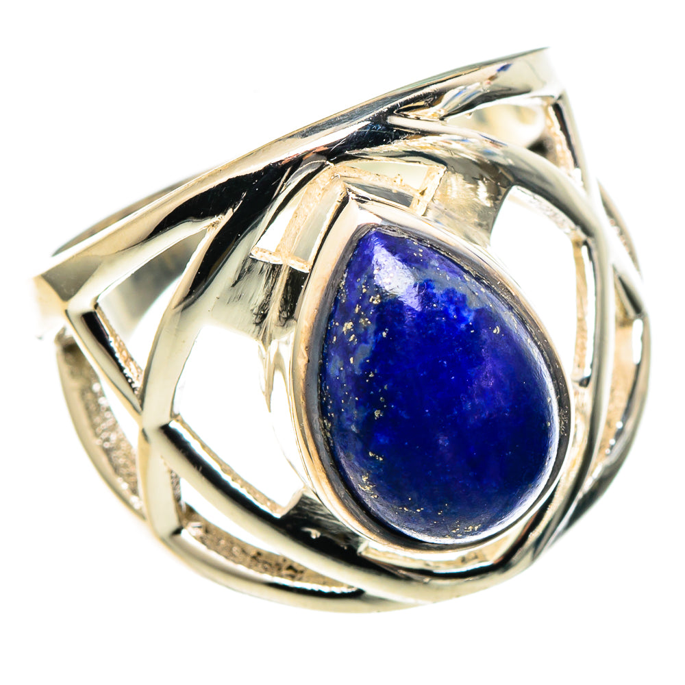 Lapis Lazuli Rings handcrafted by Anasilvercos - RING97502