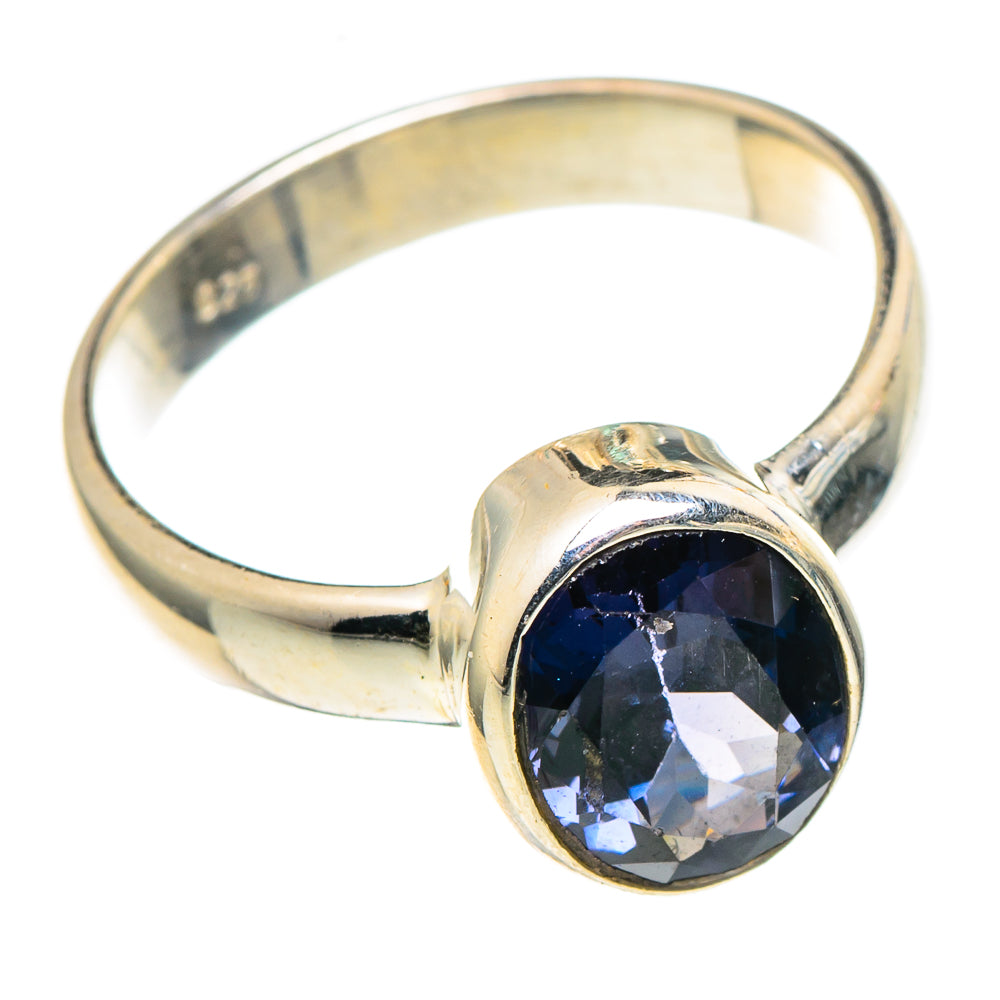 Violet Spinel Rings handcrafted by Anasilvercos - RING97503