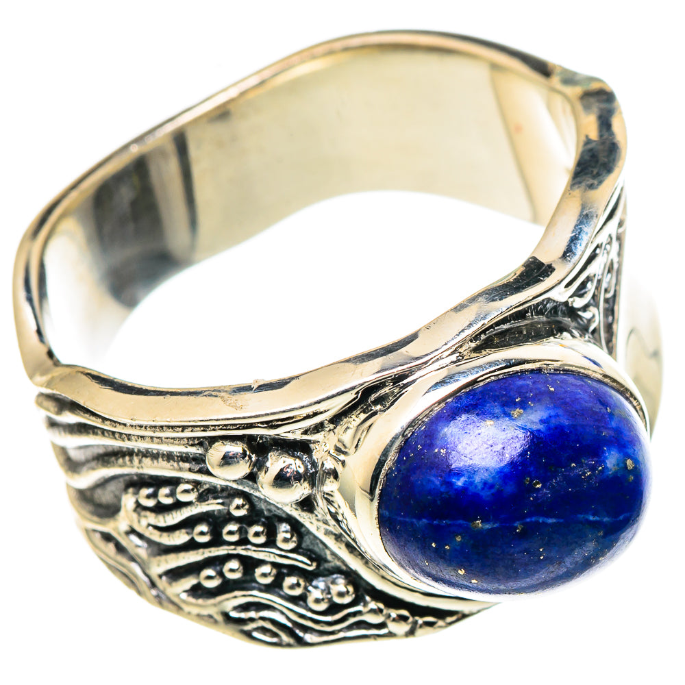 Lapis Lazuli Rings handcrafted by Anasilvercos - RING97505 - Photo 2