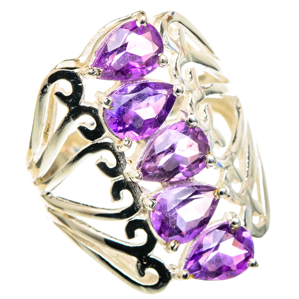 Amethyst Rings handcrafted by Anasilvercos - RING97520