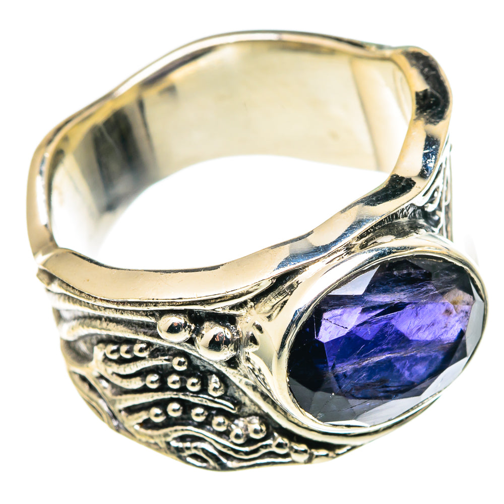 Violet Spinel Rings handcrafted by Anasilvercos - RING97524
